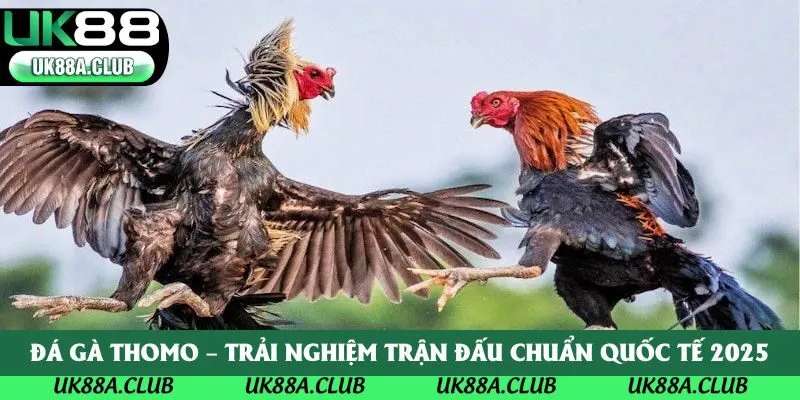 Đá Gà Thomo – Trải Nghiệm Trận Đấu Chuẩn Quốc Tế 2025