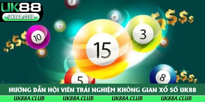 Hướng dẫn hội viên trải nghiệm không gian xổ số Uk88