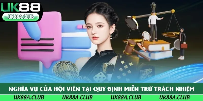 Nghĩa vụ của hội viên tại quy định miễn trừ trách nhiệm