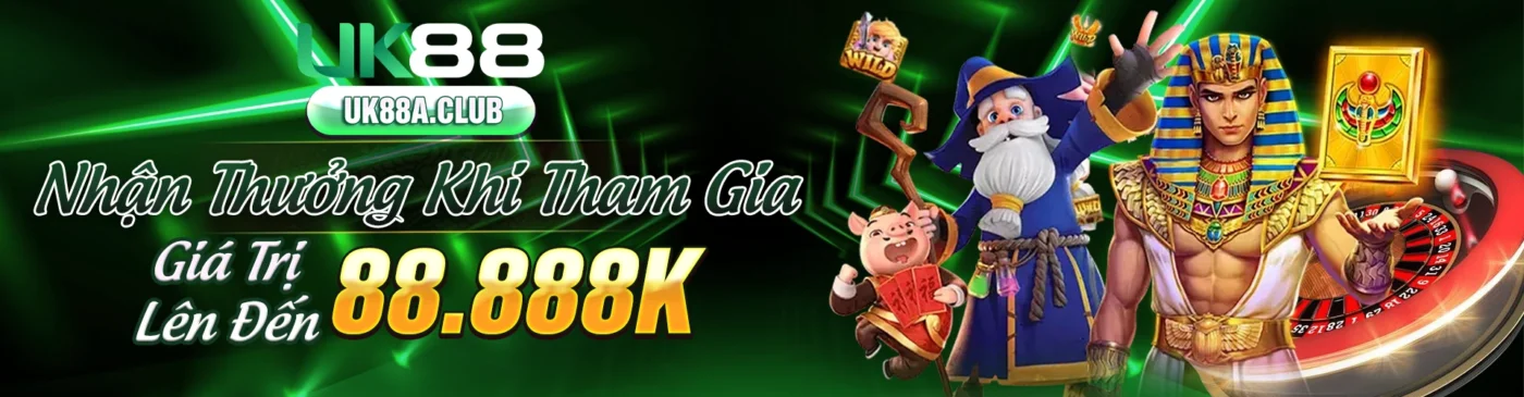 Nhận thưởng khi tham gia giá trị lên đến 88888K