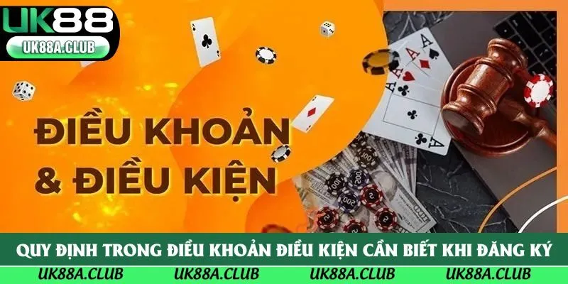 Quy định trong điều khoản điều kiện cần biết khi đăng ký